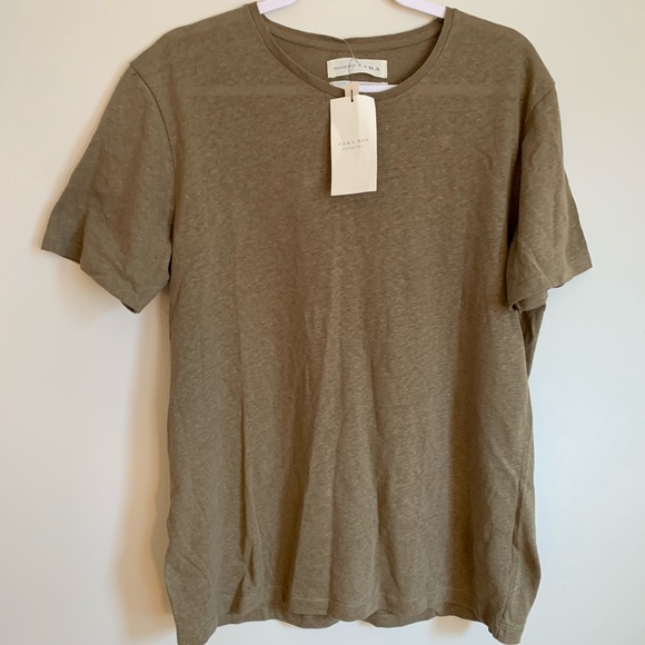 Zara Essentials Tee Shirt - Picture 1 of 4